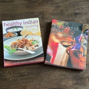 Indian Cook Book Set: Healthy Indian Cooking & The Food of India
